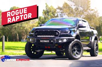 FORD RANGER RAPTOR ROGUE MATTE BLACK